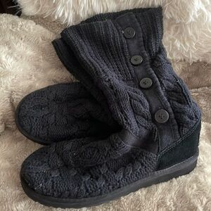 UGG knit sweater boots